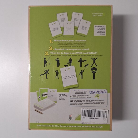 Things Party Game By PlayMonster Cards Fun Wooden Box‎ Sealed - Picture 2 of 4